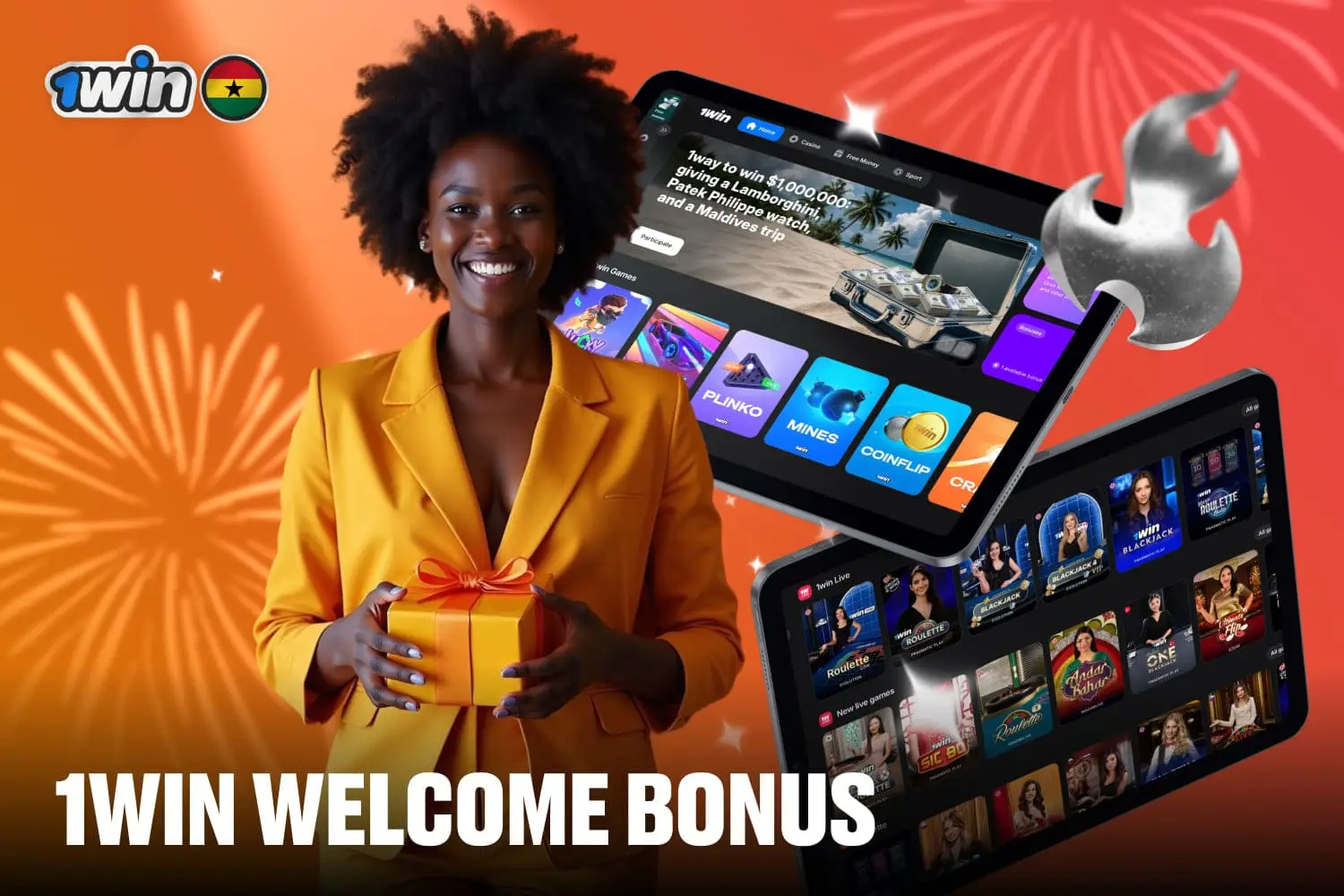 1win provide up to 500% welcome bonuses on first four deposits