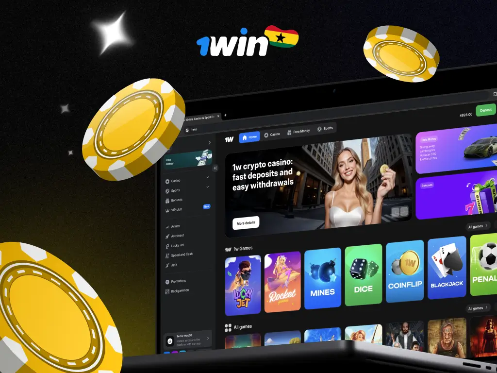 1win Ghana - Bonus 7,150 GHS | Official Betting Site | Login