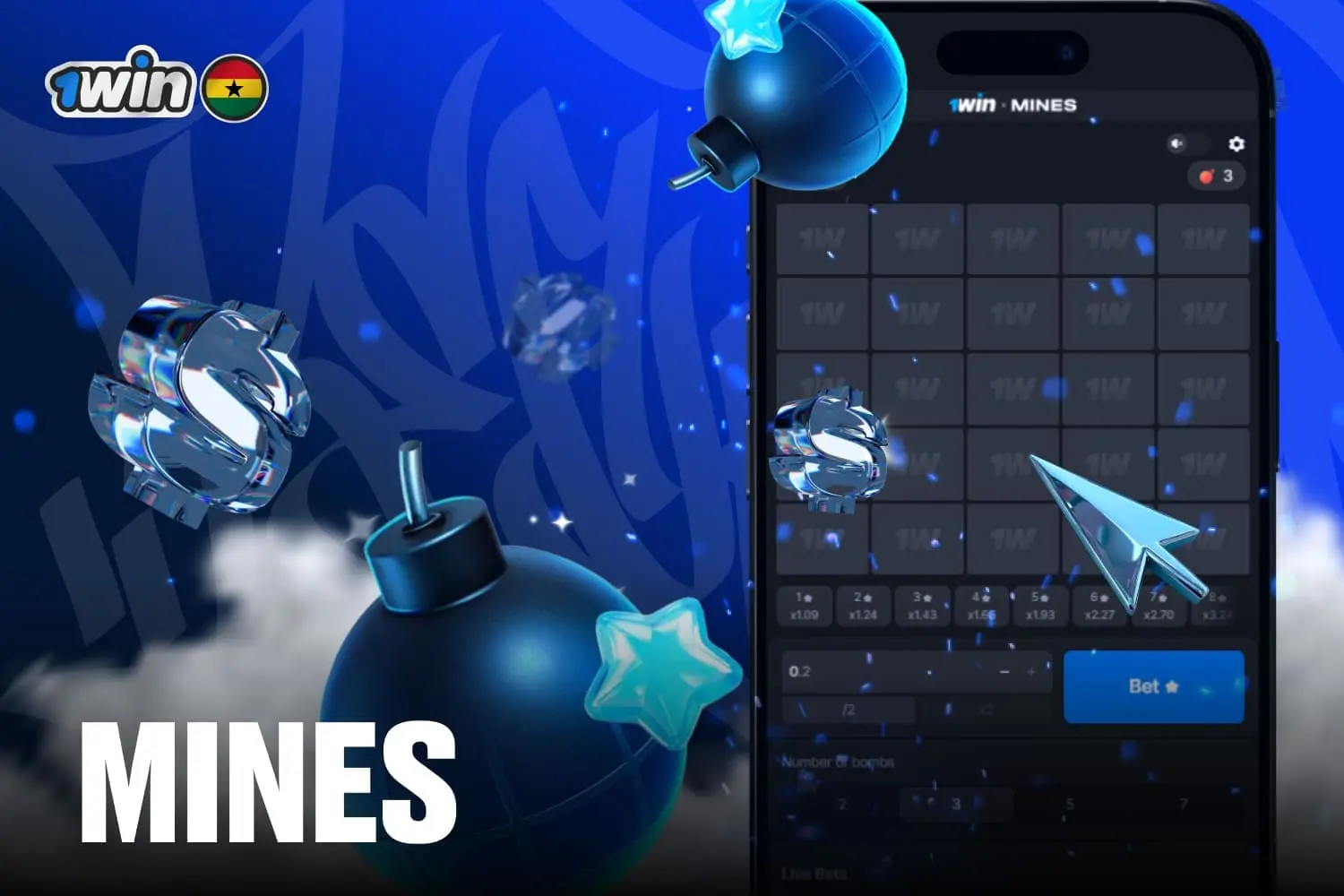 1win mines is also an enjoyable game experience that can benefit skilled players